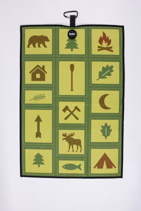 Wild Wood Premium Golf Towel