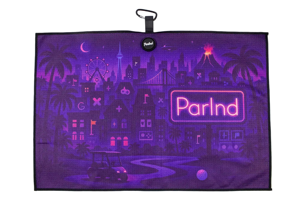 Neon Nine Premium Golf Towel