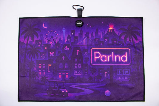 Neon Nine Premium Golf Towel