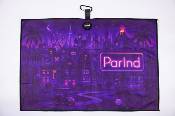 Neon Nine Premium Golf Towel