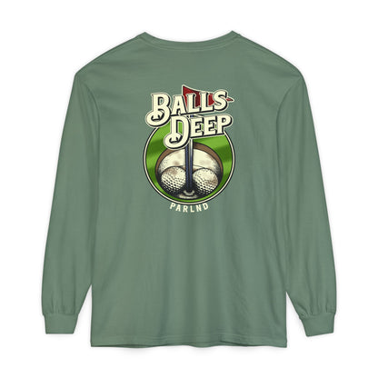 Balls Deep Long Sleeve Tee