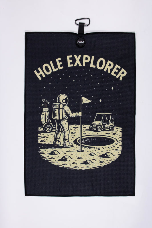 Hole Explorer Premium Golf Towel