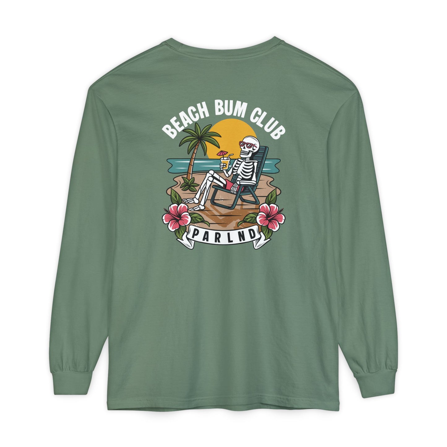 Beach Bum Club Long Sleeve Tee