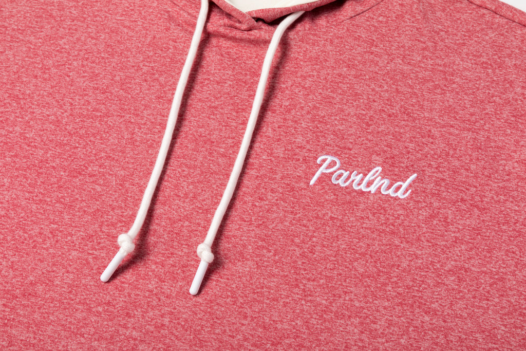 Performance Hoodie - Heathered Coral