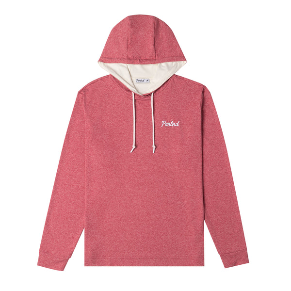 Performance Hoodie - Heathered Coral