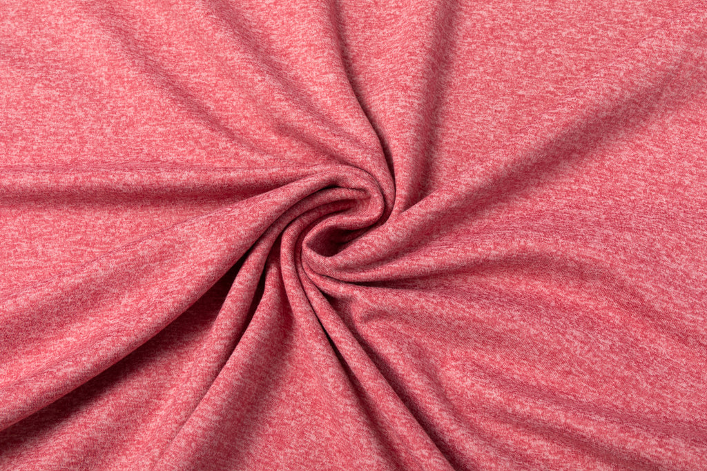 Performance Hoodie - Heathered Coral